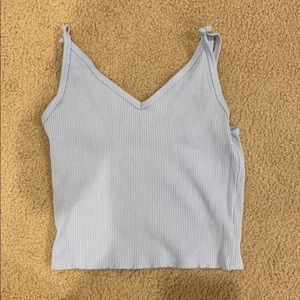 American Eagle periwinkle tang top